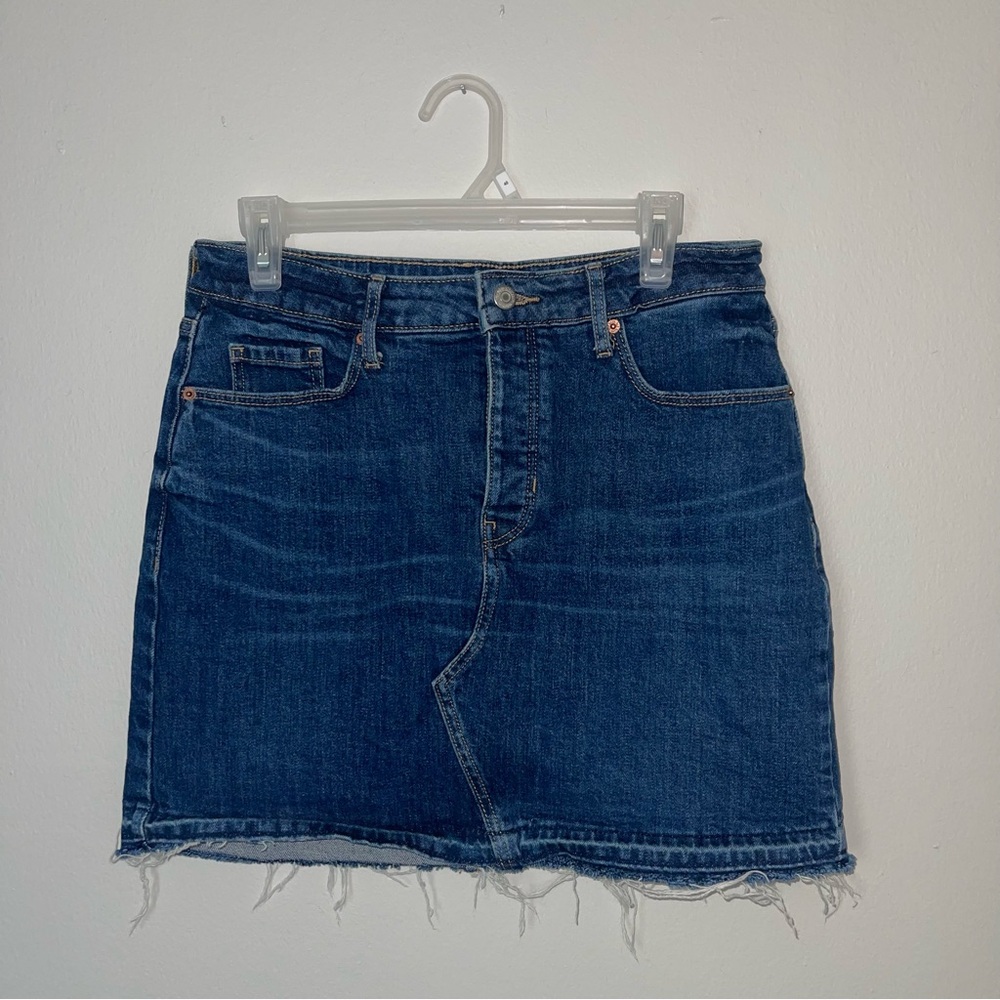 Denim Blue Skirt
